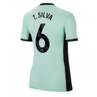 Koszulka piłkarska Chelsea Thiago Silva #6 Strój Trzeci dla kobiety 2023-24 tanio Krótki Rękaw